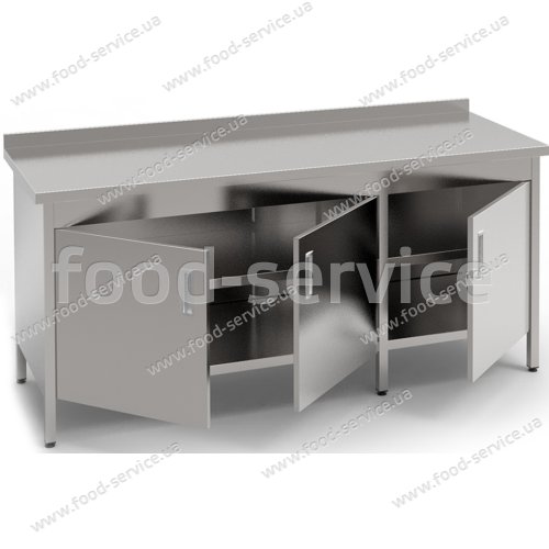 Стол-тумба КВ ДР (дверь распашная, 2 полки) 1200х600х850